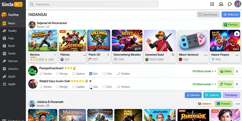 567luck - Grafik yang menarik dan modern.