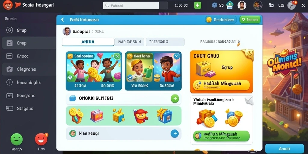 baginda168 - Fitur multiplayer yang mendukung komunikasi antar pemain.