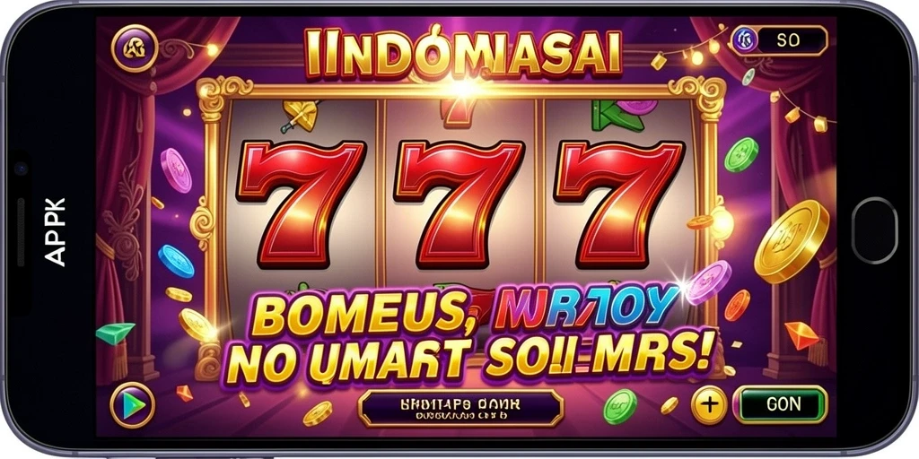 rprr - Screenshot menunjukkan lingkungan fantastis yang penuh warna.