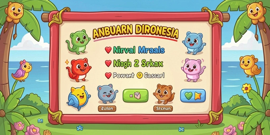 vantaidn - Berbagai karakter menunggu untuk dimainkan.